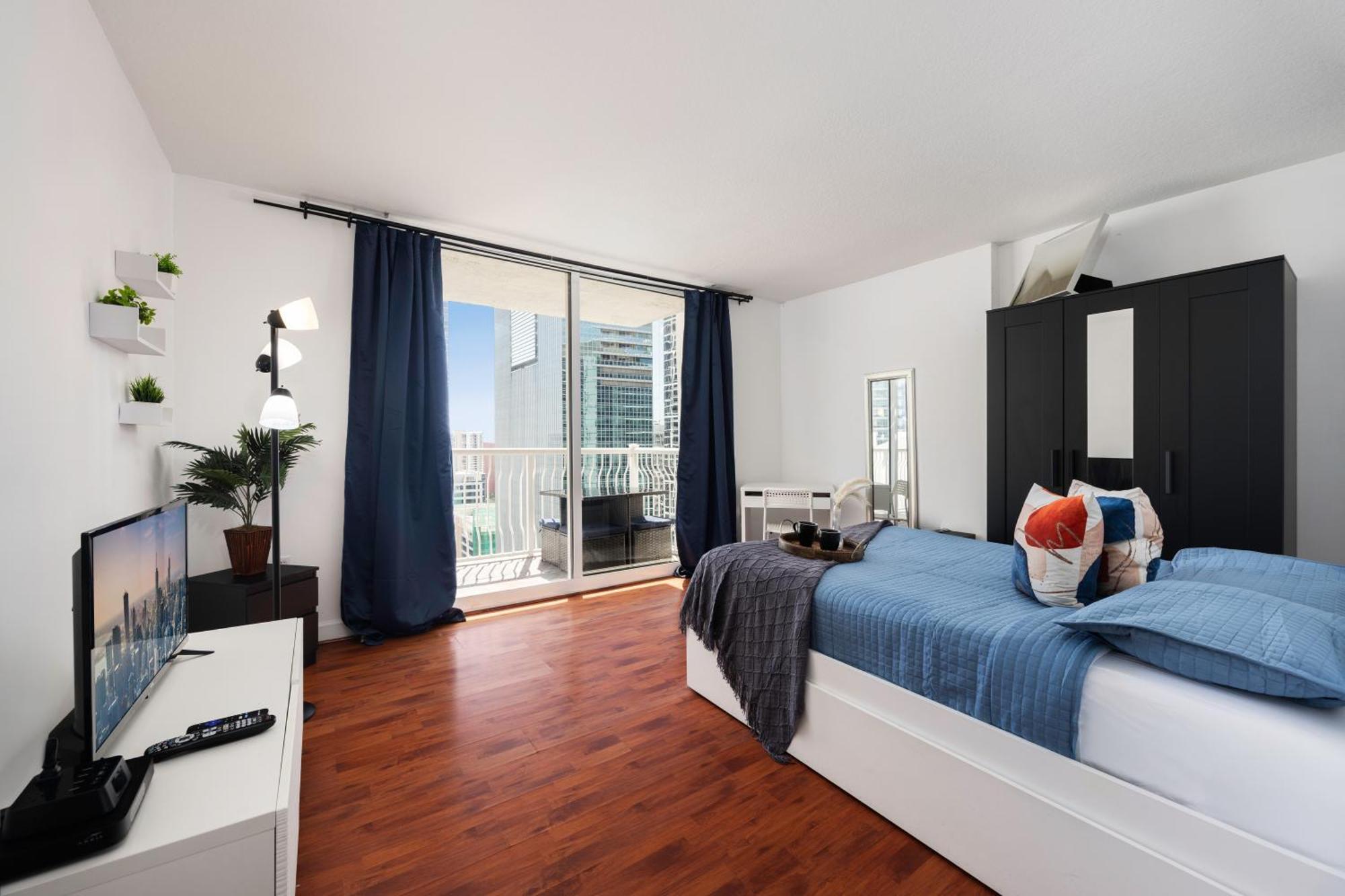 Two Bedroom Oceanview Apartment In Brickell Маями Екстериор снимка